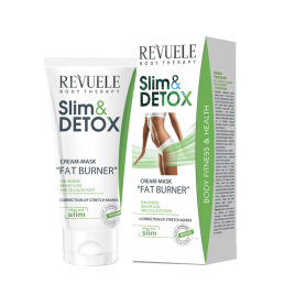 УЦІНКА!!! Revuele  Крем-маска д/спалювання жиру SLIM & DETOX Інтенс. схуднення та усунення целюліту, 200 мл ТЕРМІН 9.25