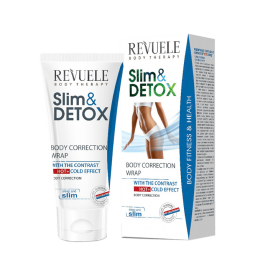 Revuele Обгортання кориг. д/тіла  SLIM&DETOX з контрастним ефектом "Гаряче + Холодне", 200 мл ТЕРСІН ДО 1.26