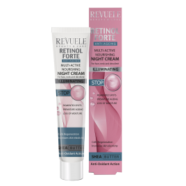 Revuele Крем для обличчя нічний поживний мультиактивний RETINOL FORTE, 50 мл