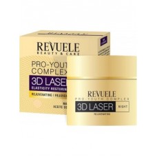 Revuele Крем для обличчя антивіковий нічний 3D LASER, 50 мл