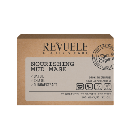 Revuele Маска поживна грязьова для обличчя VEGAN&ORGANIC, 100 мл