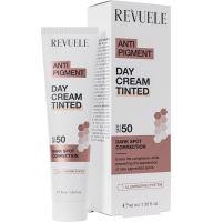 Revuele Крем для обличчя Денний проти пігментації тонуючий SPF 50, 40 мл