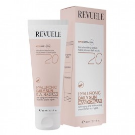 Reveule Крем для рук щоденний сонцезахисний з гіалуроновою кислотою SPF 20, 80 мл