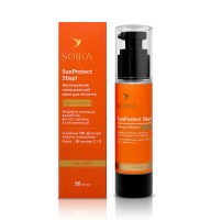 Soika Крем для обличчя сонцезахисний зволожуючий з SPF 50 "SunProtect", 50 мл